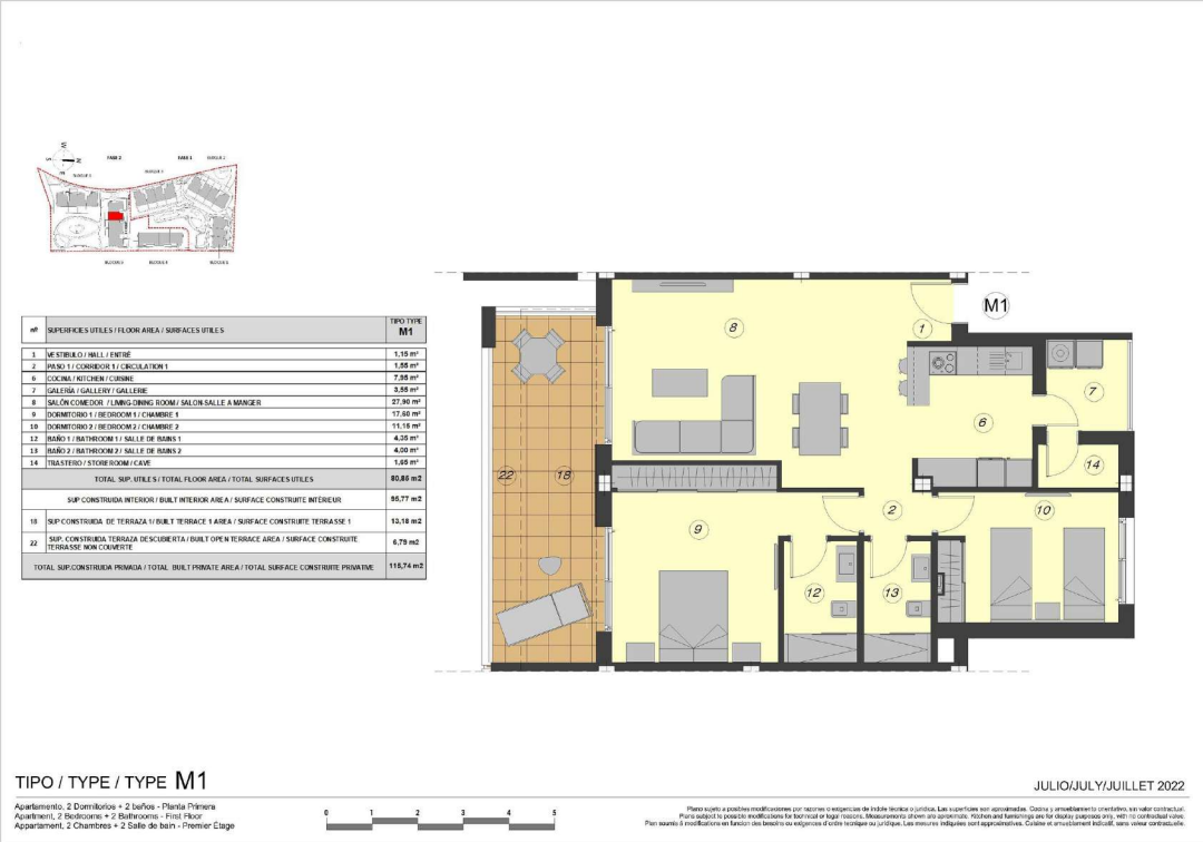 Apartamento · Estepona · 3 hab.