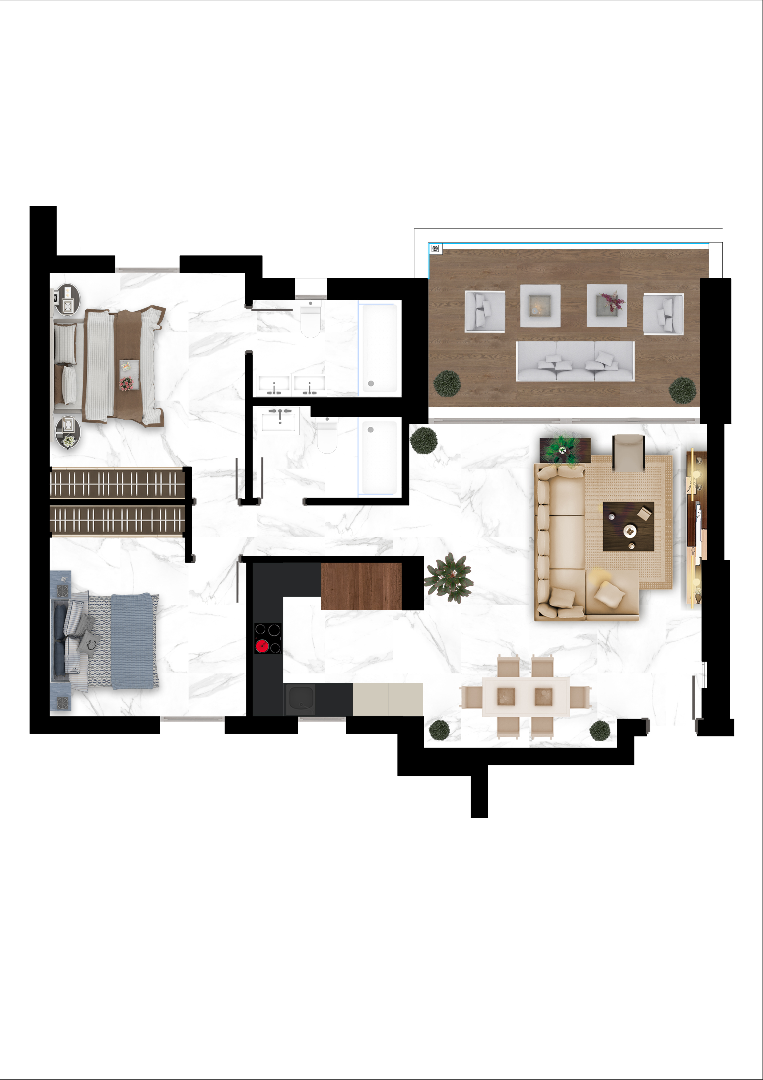 Apartamento · Marbella · 4 hab.