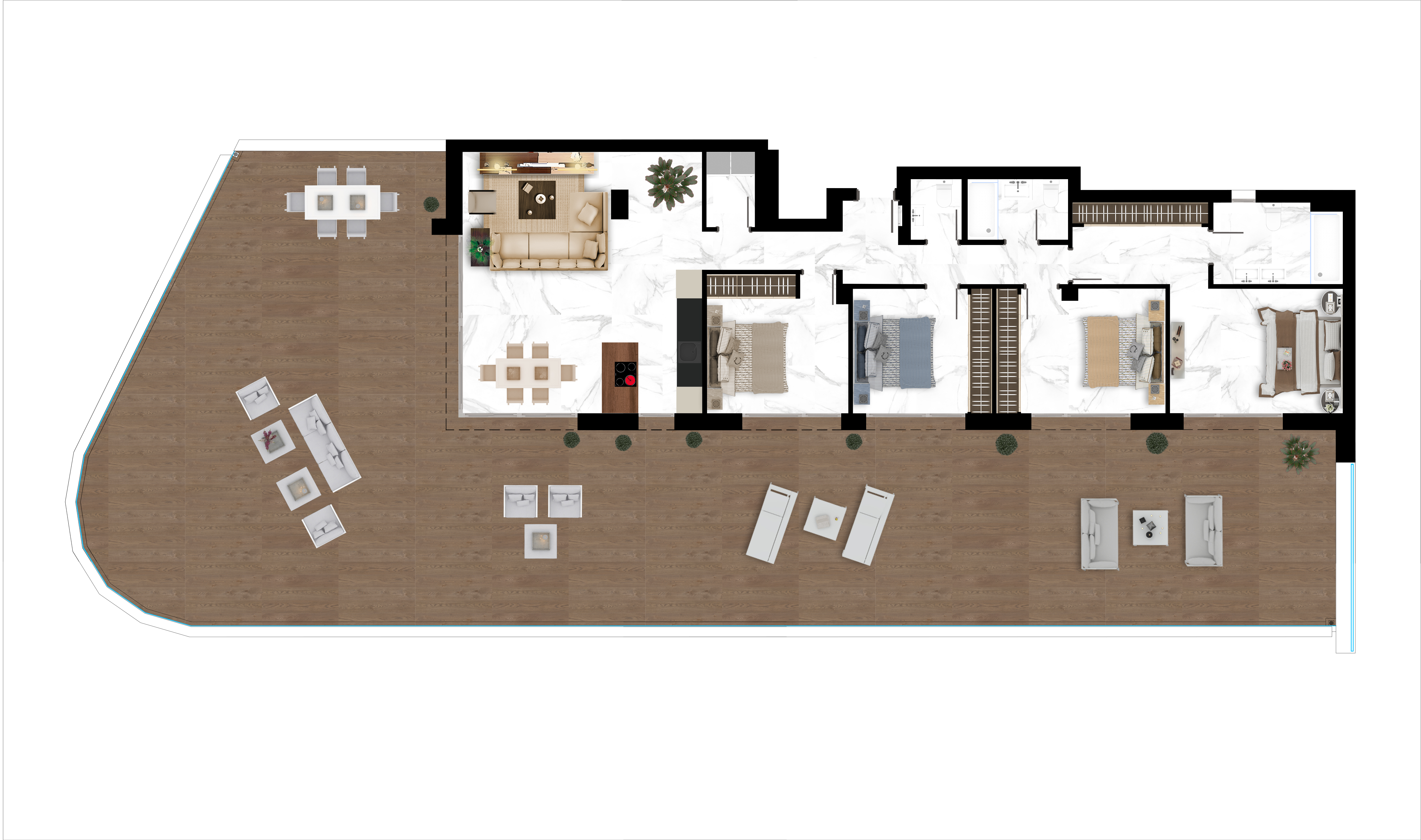 Apartamento · Marbella · 4 hab.