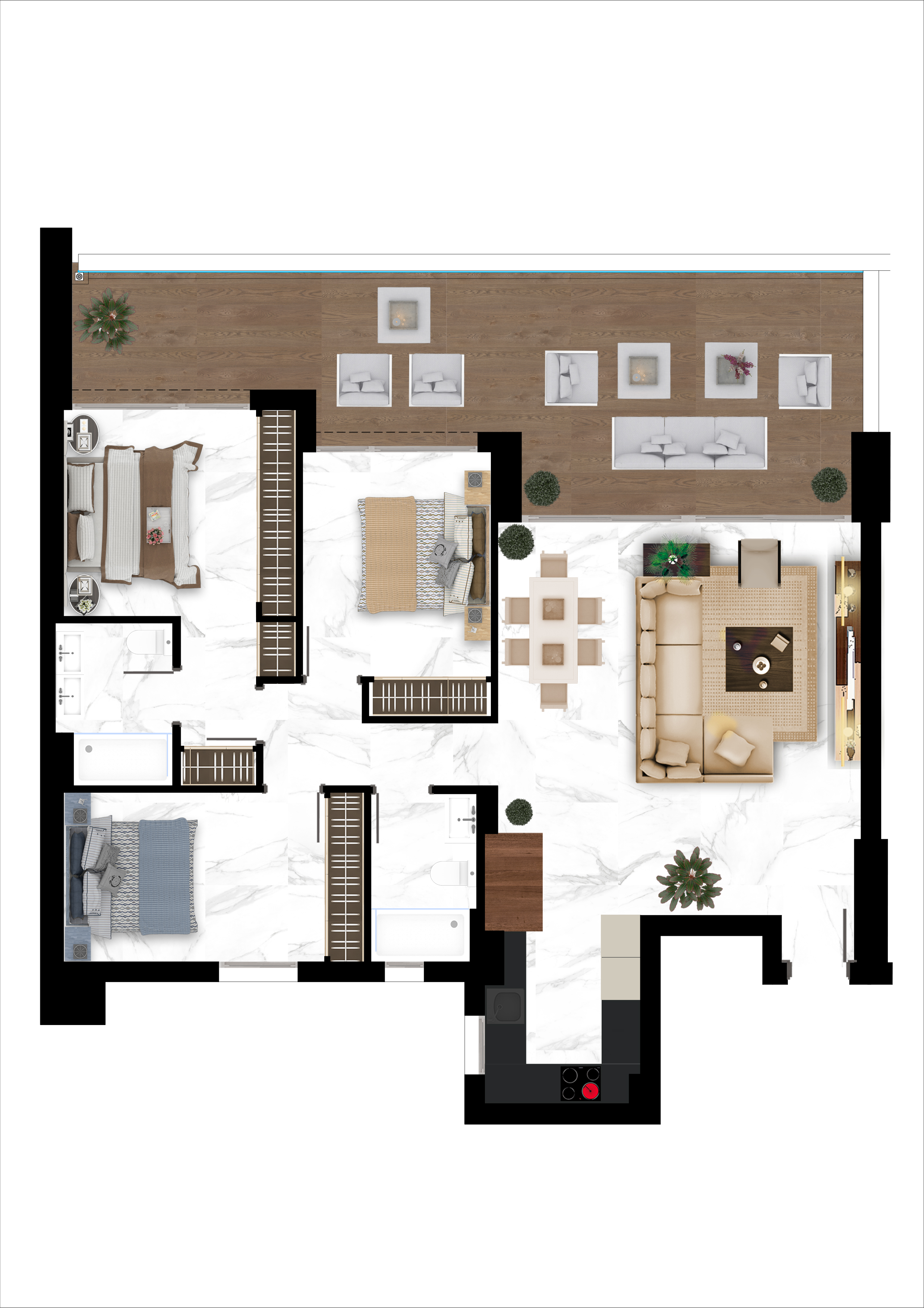 Apartamento · Marbella · 4 hab.