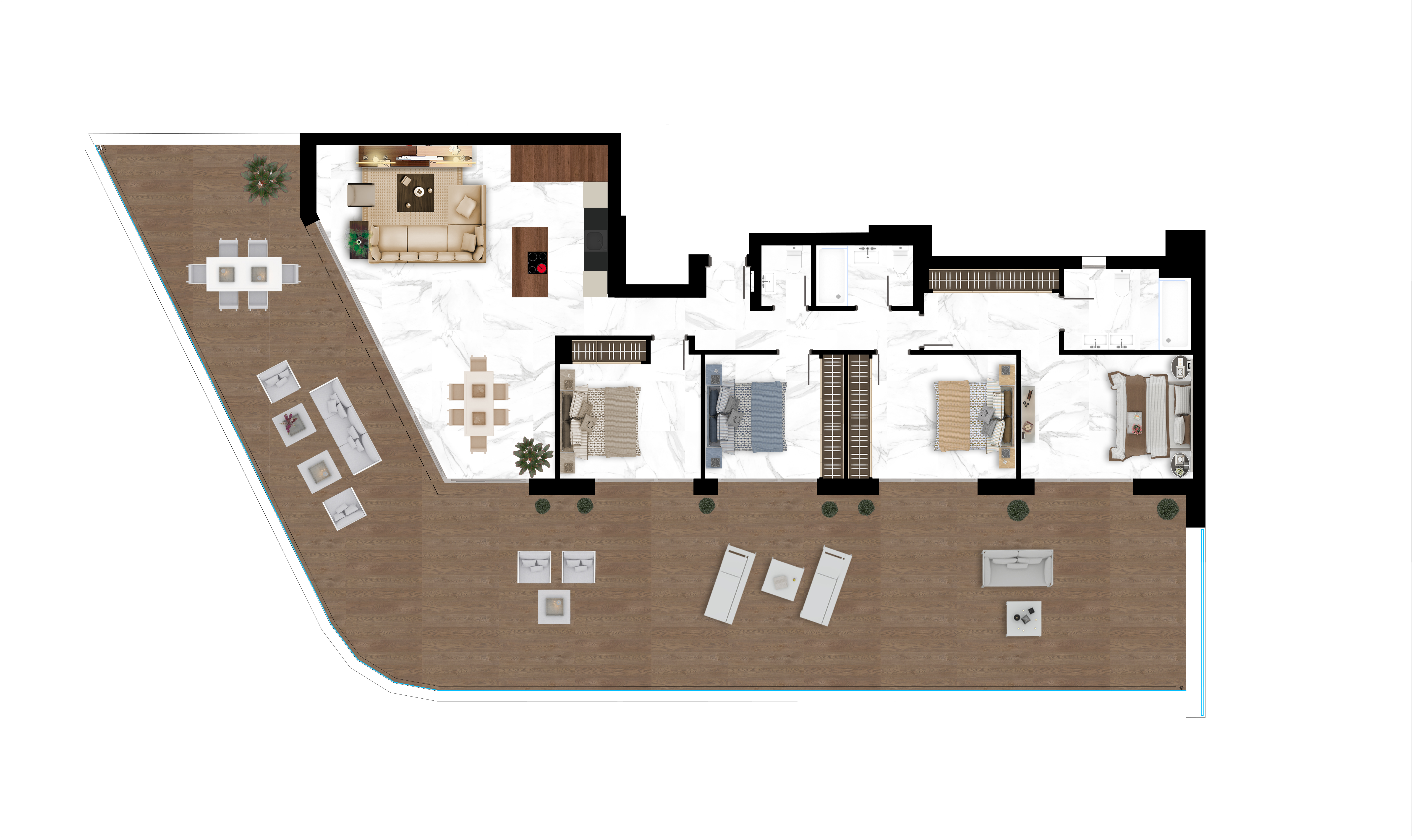 Apartamento · Marbella · 4 hab.