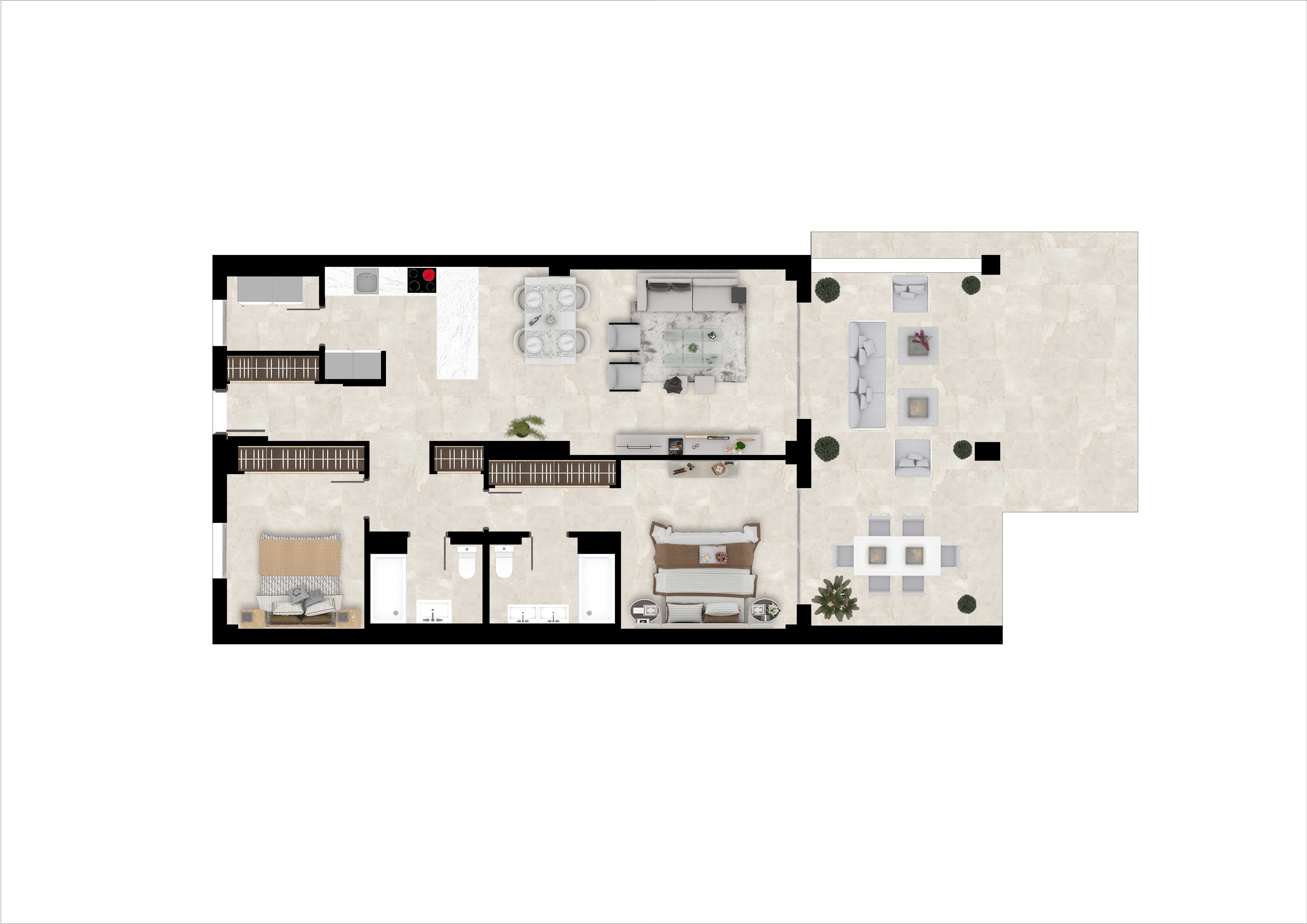 Apartamento · Benahavis · 2 hab.