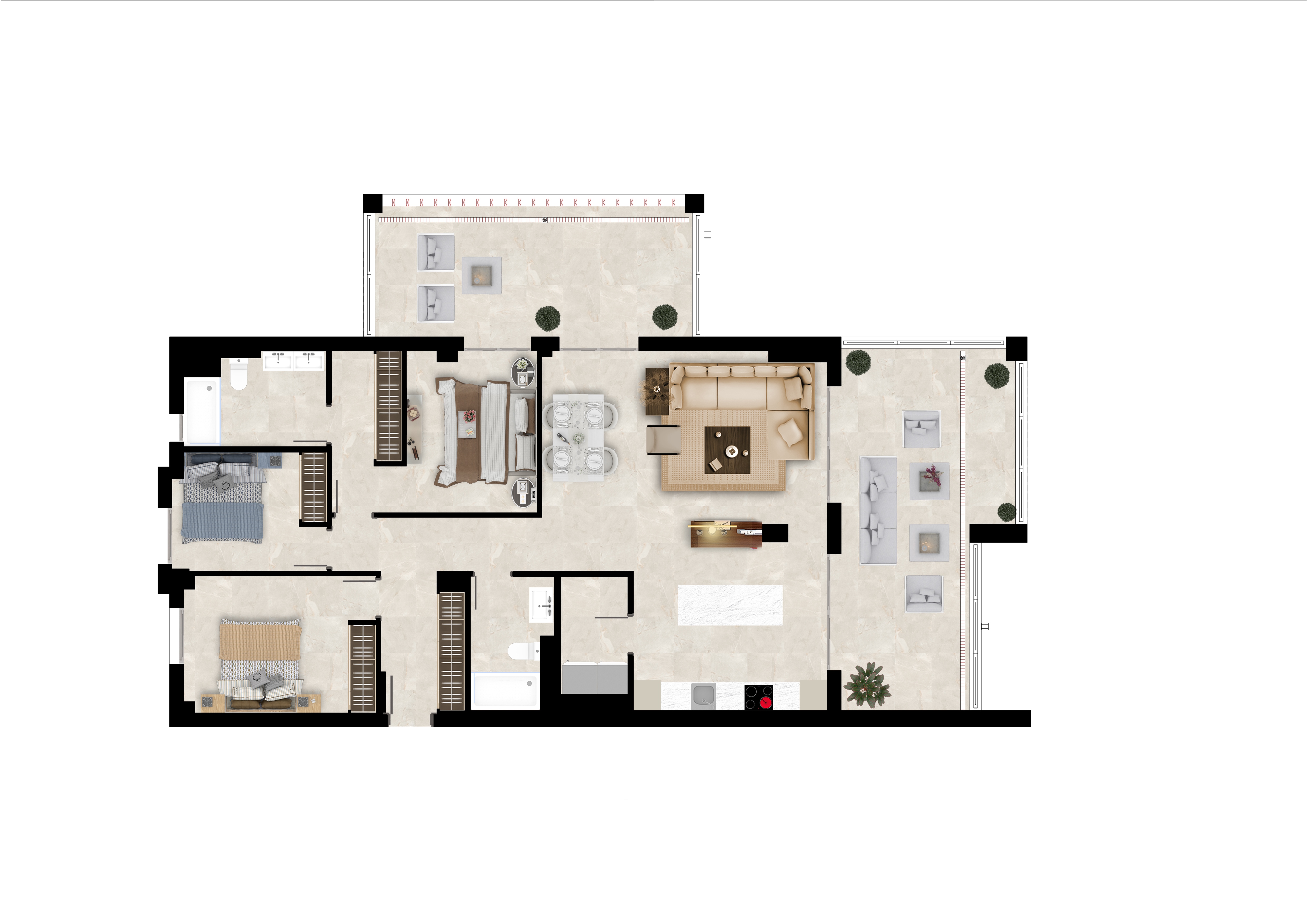 Apartamento · Benahavis · 3 hab.