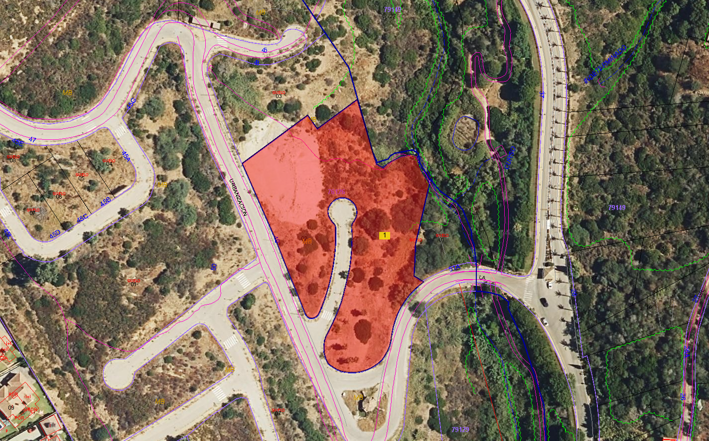 Plot · San Roque · (P950)