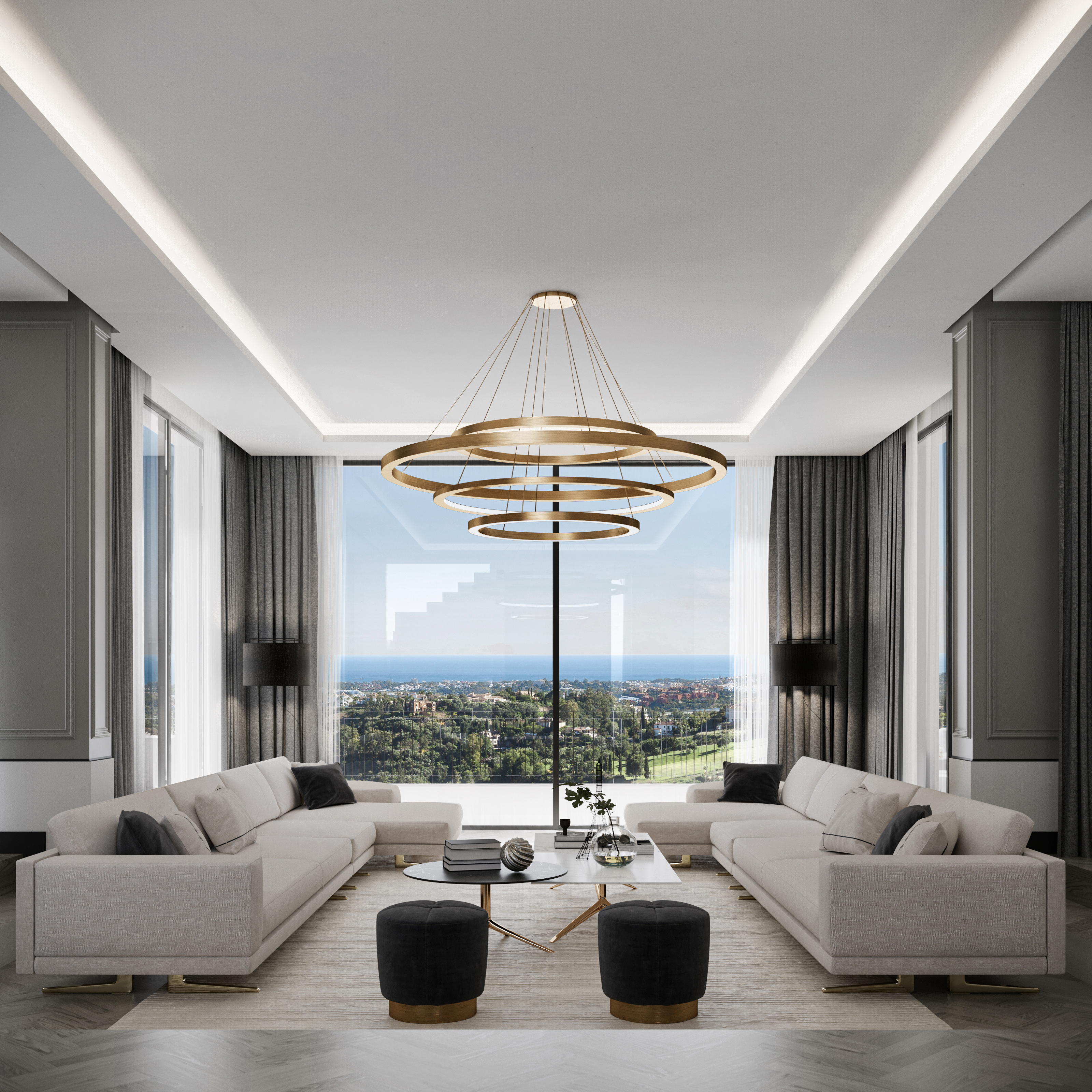 Villa Classique - Magnificent Modern Villa with Panoramic Views in El Herrojo Alto